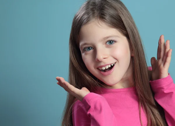 şaşırtıcı kız portresi.