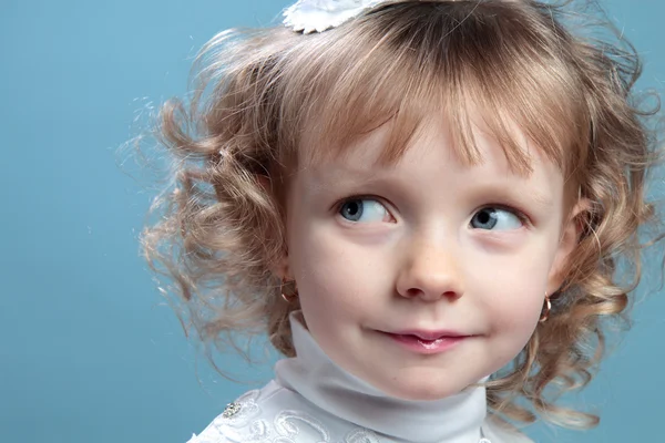 portrait of charming girl