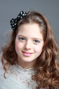 Bir çocuğun portresi.