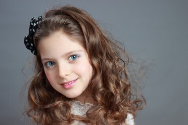 Bir çocuğun portresi.