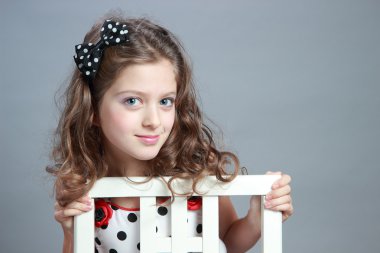 Bir çocuğun portresi.