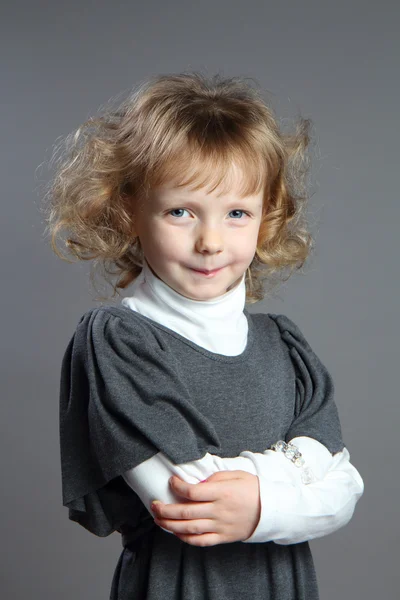 Portrait of charming girl. — Stok fotoğraf