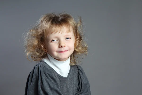 Retrato de l menina encantadora . — Fotografia de Stock