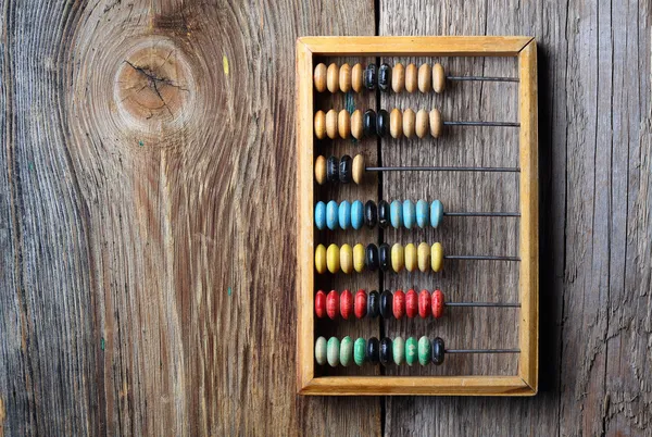 Ahşap abacus — Stok fotoğraf