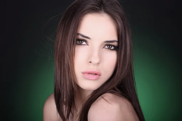 Retrato de hermosa chica. — Foto de Stock