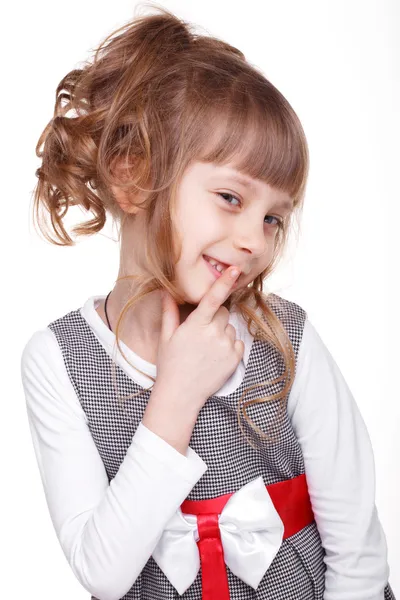 Retrato de una chica cachonda . — Foto de Stock