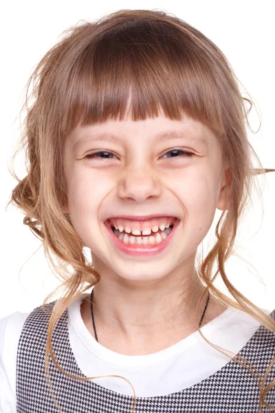 Retrato de uma menina fanny . — Fotografia de Stock