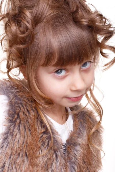 Retrato de una chica cachonda . — Foto de Stock