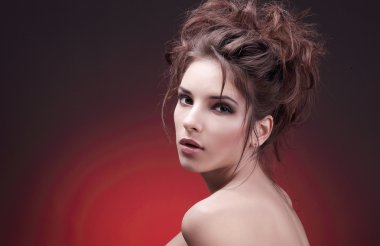 beautyful bir kadın portresi