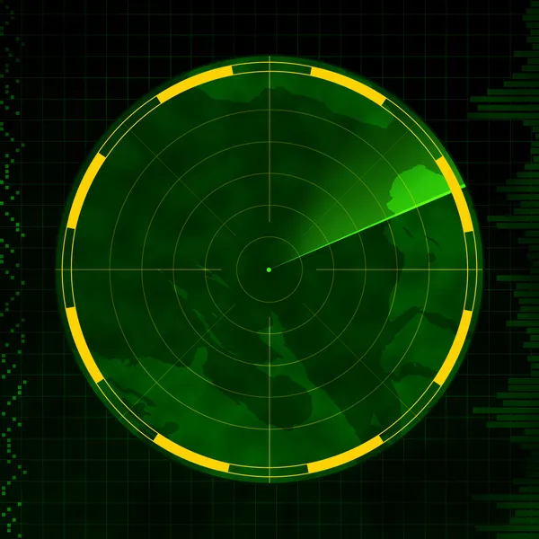Blank Radar — Stock Photo, Image