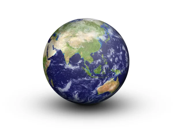Jorden världen - Asien och Australien — Stockfoto