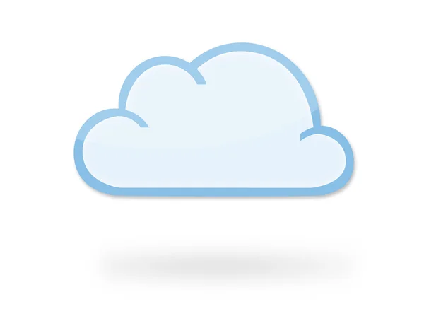 Cloud Icon — Stock Photo, Image