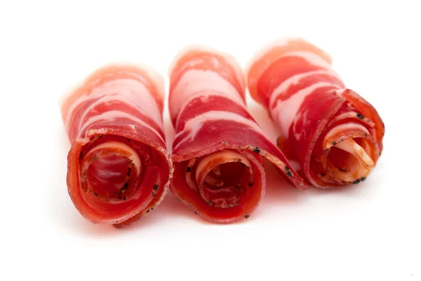 Rolled bacon — Stock Photo, Image