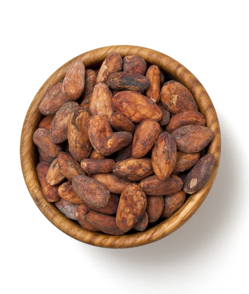 Ziarna kakaowego — Zdjęcie stockowe