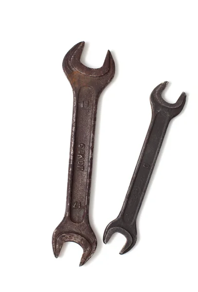 Παλιό σκουριασμένο κλειδί — Φωτογραφία Αρχείου
