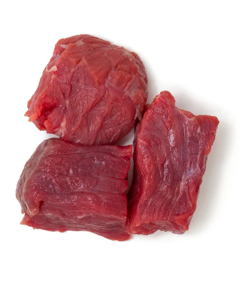 新鮮な牛肉の部分 — ストック写真