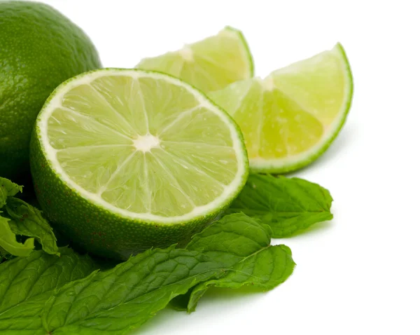 Lime and mint Stock Photo