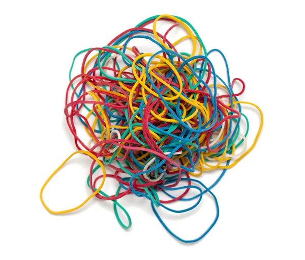 Colorful rubber band — Stock Photo, Image