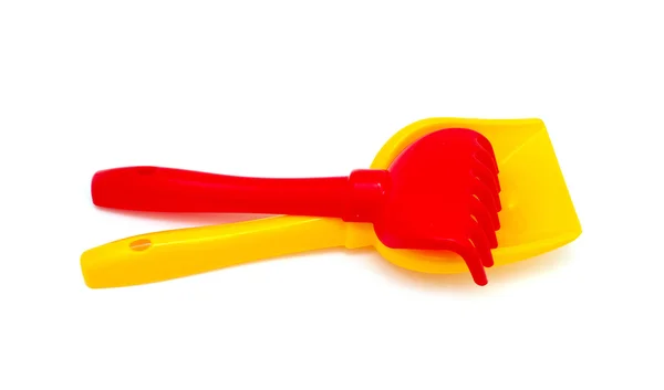 Shovel and rake — Stock Photo, Image
