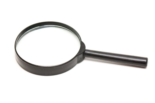 Magnifying glass on white background — Stock Photo, Image