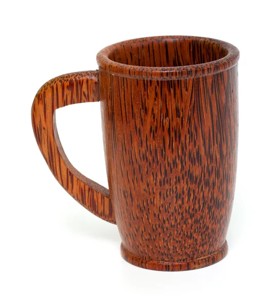 Dřevěný pohár — Stock fotografie