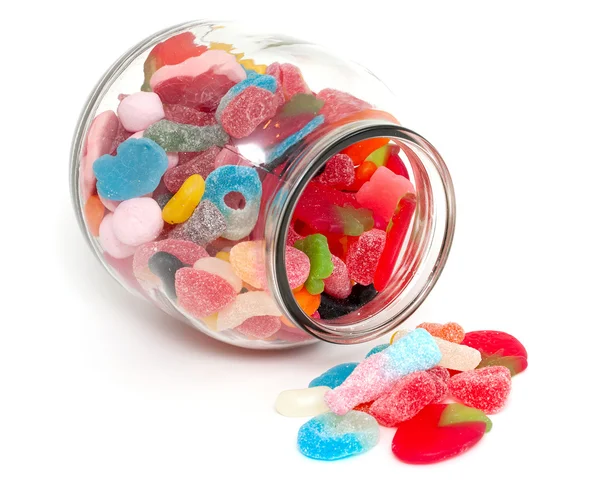 Assortment of jelly candy — Stock Photo, Image