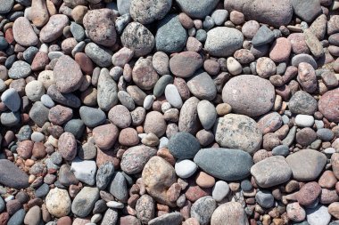 Deniz kıyısındaki taştan arka plan