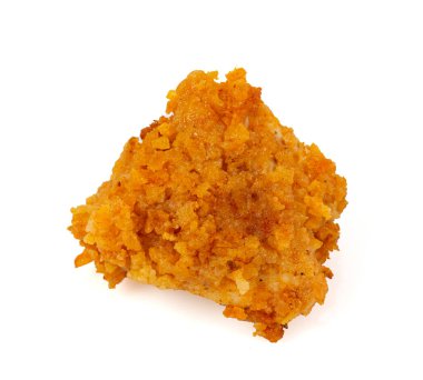 Beyaz arka plan üzerinde izole nuggets. 