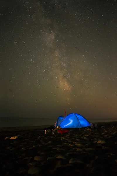 Milky Way and the tent