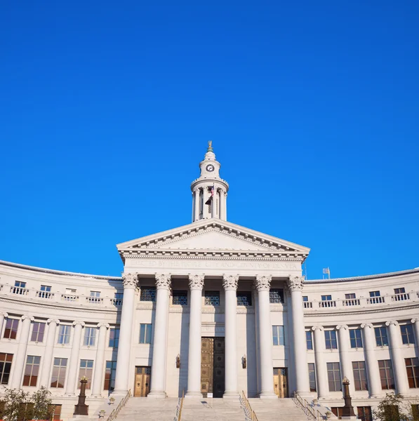 Câmara Municipal no centro de Denver — Fotografia de Stock