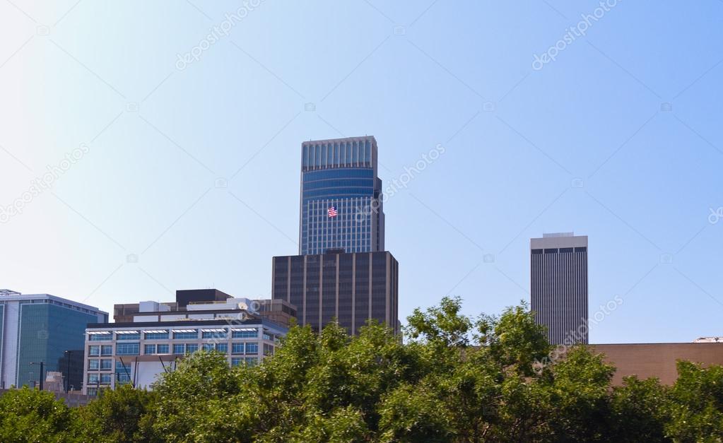 Skyline of Omaha