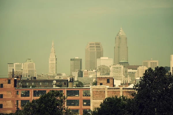 Skyline di Cleveland — Foto Stock