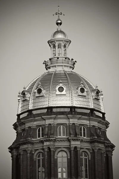 Des Moines, Iowa - Edifício Capitólio do Estado — Fotografia de Stock