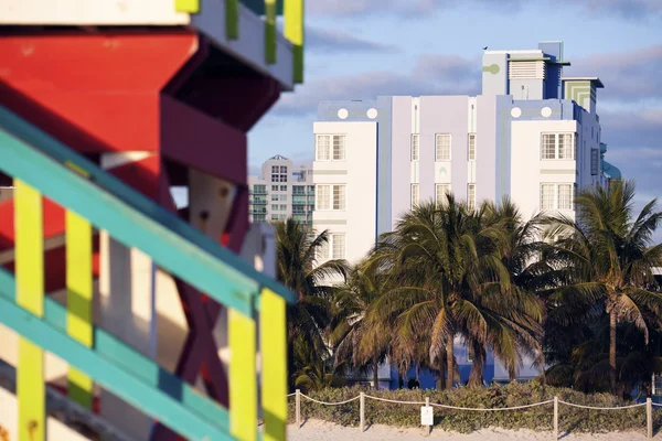 Art Deco architecture of Miami Beach — Stock Photo, Image