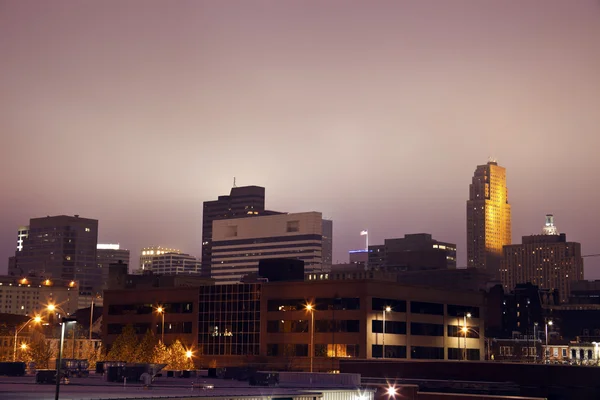 Antes do nascer do sol em Cincinnati — Fotografia de Stock