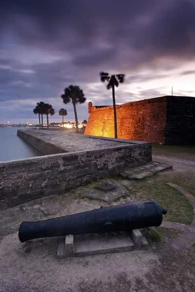 Fort i st. augustine — Stockfoto