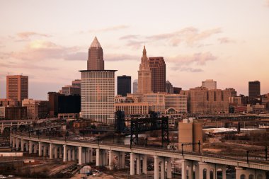 Cleveland - yüksek açılı görünüş