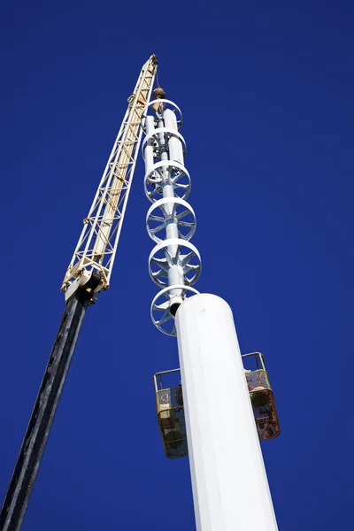 Assembilig 셀 타워 — 스톡 사진