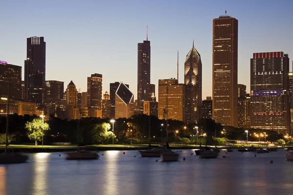 Chicago tijdens de zomer — Stockfoto