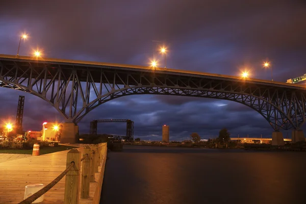 クリーブランドの橋 — ストック写真