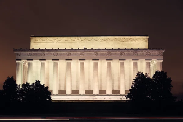 Lincoln memorial em Washington DC — Fotografia de Stock