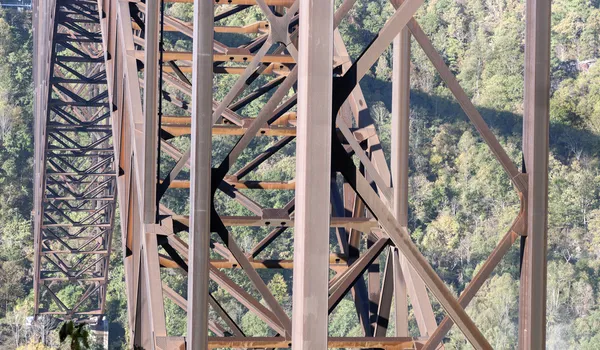 Jembatan New River Gorge West Virginia — Stok Foto