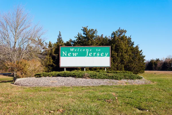 Welcome to New Jersey — Stock Photo, Image