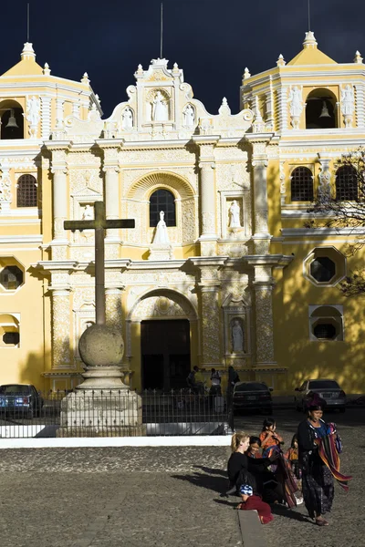 拉默塞德教会在安提瓜 — 图库照片