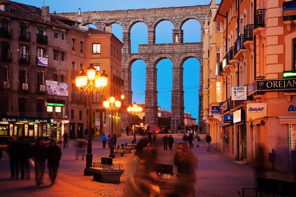 Walking street of Segovia — Stock Photo, Image