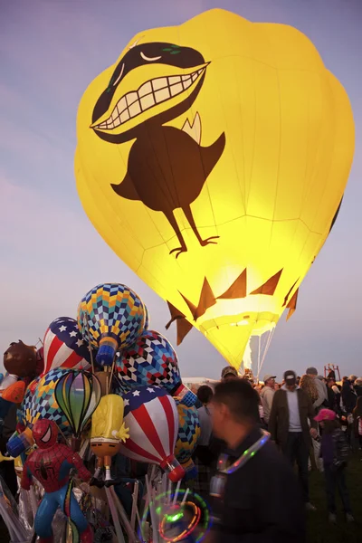 Fiesta en globo aerostático en Albuquerque — Foto de Stock