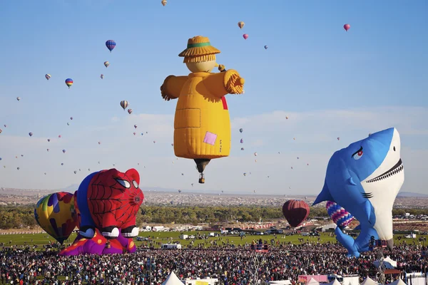 Festa de balão de ar quente — Fotografia de Stock