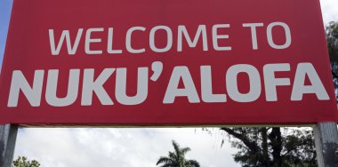Nuku'alofa hoş geldiniz