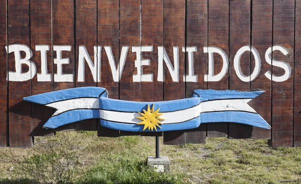 Bienvenidos egy Argentína — Stock Fotó