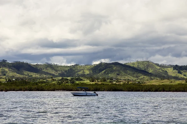 Fiji aus dem Ozean — Stockfoto